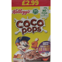 kelloggs coco pops    750g    P/M
