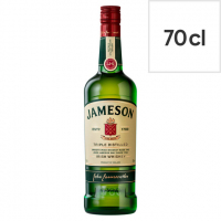 Jameson Irish Whiskey      40%vol      70cl