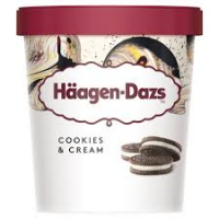 Haagen Dazs Cookies & Cream Ice Cream 460ml