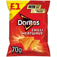 Doritos Chilli Heatwave Grab Bag 70g PM £1.00