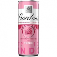 Gordon's Pink Gin & Tonic  Abv 5% 250ml