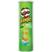 Pringles Sour Cream Onion Potato Crisps Chips 200g