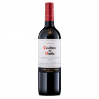 Casillero del diablo. Cabernet Sauvignon    13.5%vol.    75cl.  
