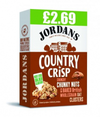 Jordans country crisp chunky nuts     400g        P/M