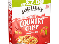 jordans country crisp strawberrie        400g     P/M