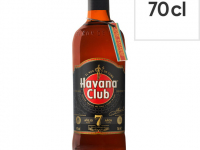 Havana club dark rum.  Cuba.    40%vol.    70c