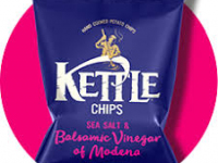 Kettle Sea Salt & Balsamic Vinegar crisps 80g PM