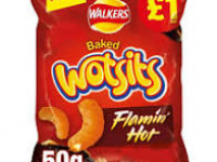 Walkers Wotsits Flamin' Hot 50g  PM £1.00