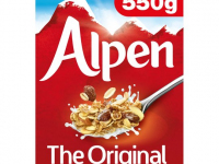 alpen the original   swiss style muesli      500g    P/M