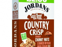 Jordans country crisp chunky nuts     400g        P/M