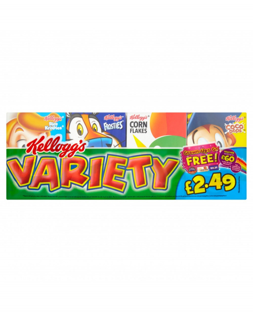 kelloggs veriety     20x8     P/M