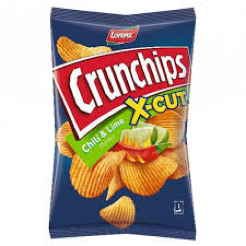 Lorenz Crunchips X Cut Chilli and Lime 150 g