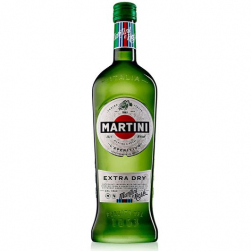 martini extra dry   15%vol 75cl.  