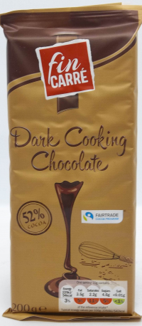 Dark Cooking Chocolete 200g