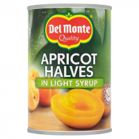 del monte apricot halves in light syrup  420g