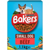 Bakers Small Dog Food Beef & Vegetables 1.1 Kg