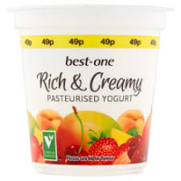 Best-One Rich & Creamy Apricot & Mango Pasteurised Yogurt 150g PM