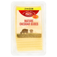 Best-one Mature Cheddar Slices 10x20g 200g Pack