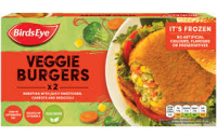 Birds Eye Veggie Burgers  x 2
