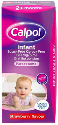 Calpol 2+Months Infant Suspension Paracetamol 100ml
