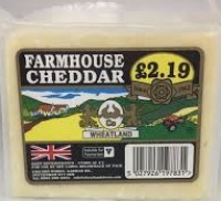Co Wheatland Farmhouse Cheddar 180g PM