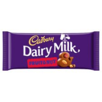 Cadbury Dairy Milk Fruit & Nut Chocolate Bar 110G PM