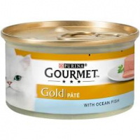 Gourmet Gold Pate With Ocean Fish Cat Food 85g