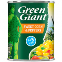 Green Giant Original Sweetcorn with Peppers 198 g
