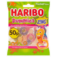 Haribo Dummies ZING Bags 70g PM