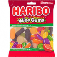 Haribo Wine Gums Share Bag 140g pm