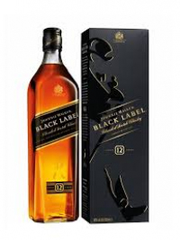 Johnnie walker black label.   40% vol. 70cl 