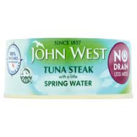 John West Tuna Steak With a Little Spring Water 110g