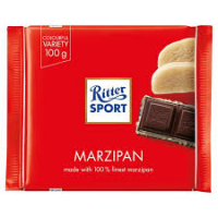 Ritter Sport Marzipan Dark Chocolate 100g