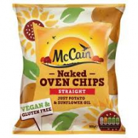 McCain Naked Oven Chips Straight 750g PM