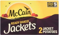 McCain Ready Baked 2 Jacket Potatoes, 400g 