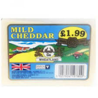 Co Wheatland Mild Cheddar 180g PM