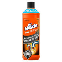 Mr Muscle Drain Gel Unblocks Drains Fast 1000ml