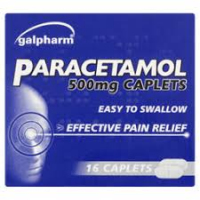 Paracetamol 500mg caplets 16s