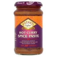 Pataks Hot Curry Spice Paste 283g