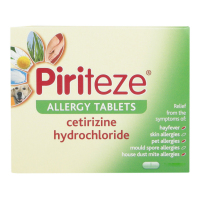Piriteze Allergy Tablets Cetirizine 7tab