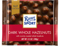 Ritter Sport Dark Whole Hazelnut 100 g