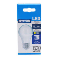 Status LED 15w=100w Warm White 1520 lumens