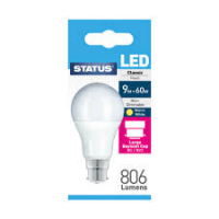 Status LED Classic Pearl 9w=60w Warm White 806 Lumens