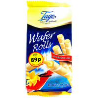 Tago Wafer Rolls with vanilla flavour 150g P/M
