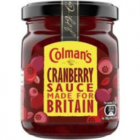 Colmans Cranberry Sauce Jar, 165g