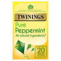 twinings pure peppermint tea    20tea bags