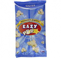 eazy pop microwave popcorn salted   85g