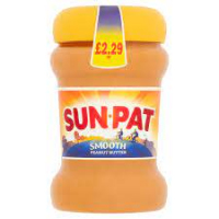 sun-pat smooth peanut butter   300g    P/M