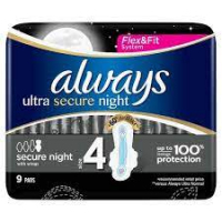 always ultra secure night  9pads  P/M