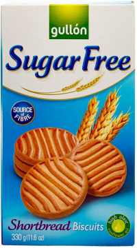 Gullon Sugar Free Fonte di Fibra 330g